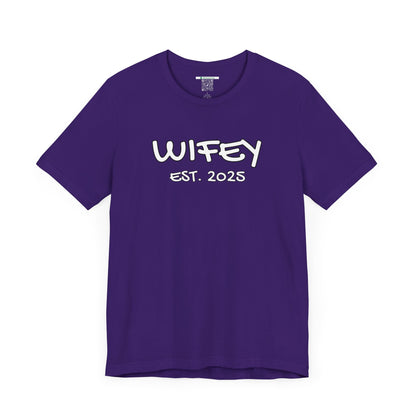 Matching Marriage Set -- "Wifey" (Adult Unisex Tee)