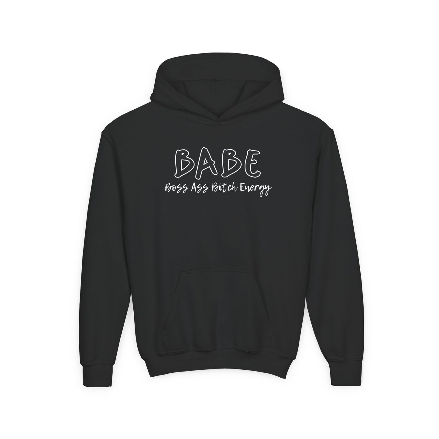 BABE (Youth Unisex Hooded Sweatshirt)