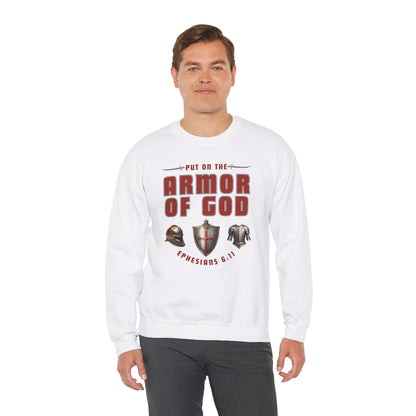 Armor Of God (Adult Unisex Crewneck Sweatshirt)