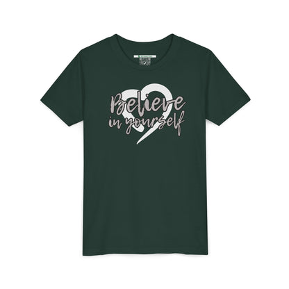 Believe In Yourself -- Gray (Youth Unisex Tee)
