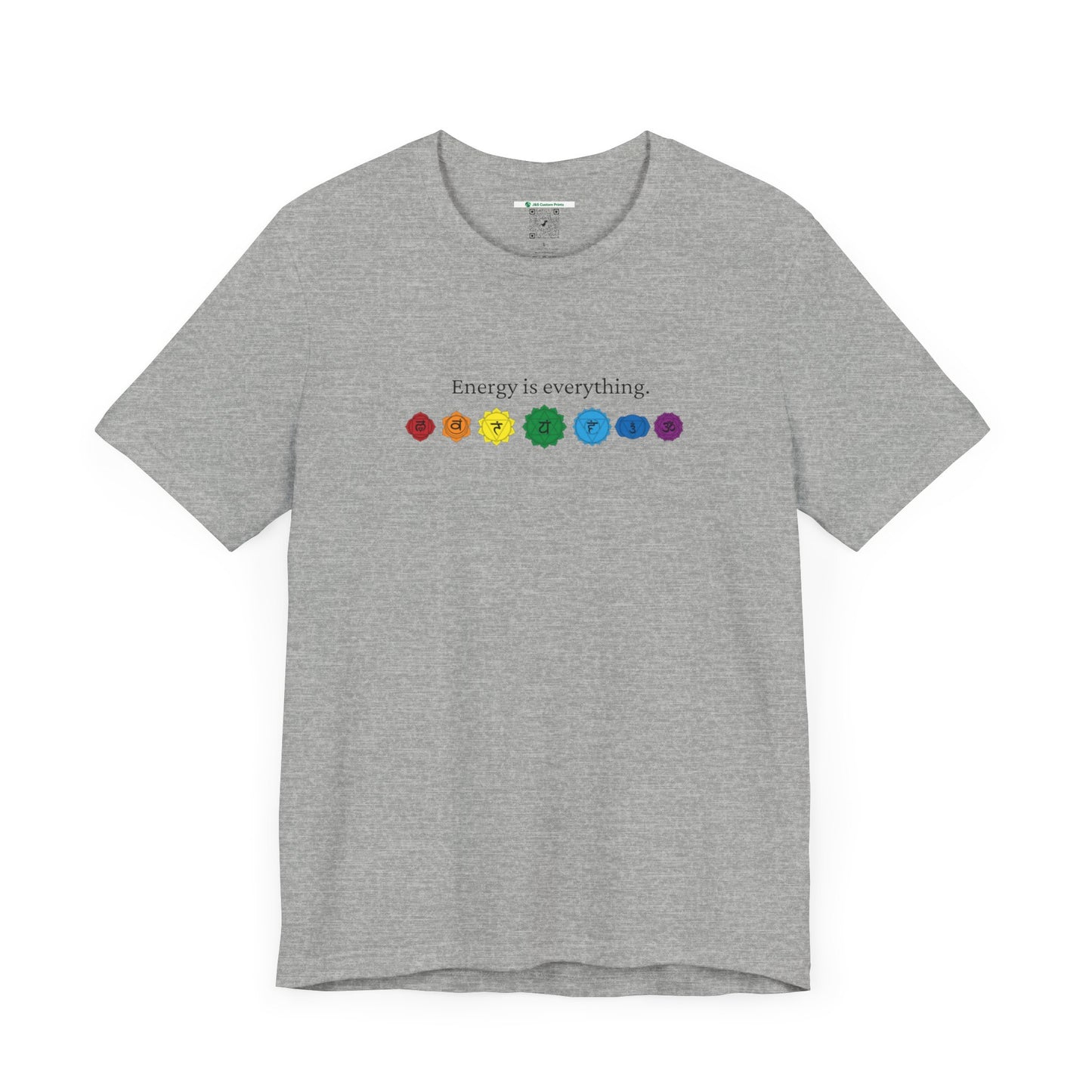 Energy is Everything -- Chakras (Adult Unisex Tee)