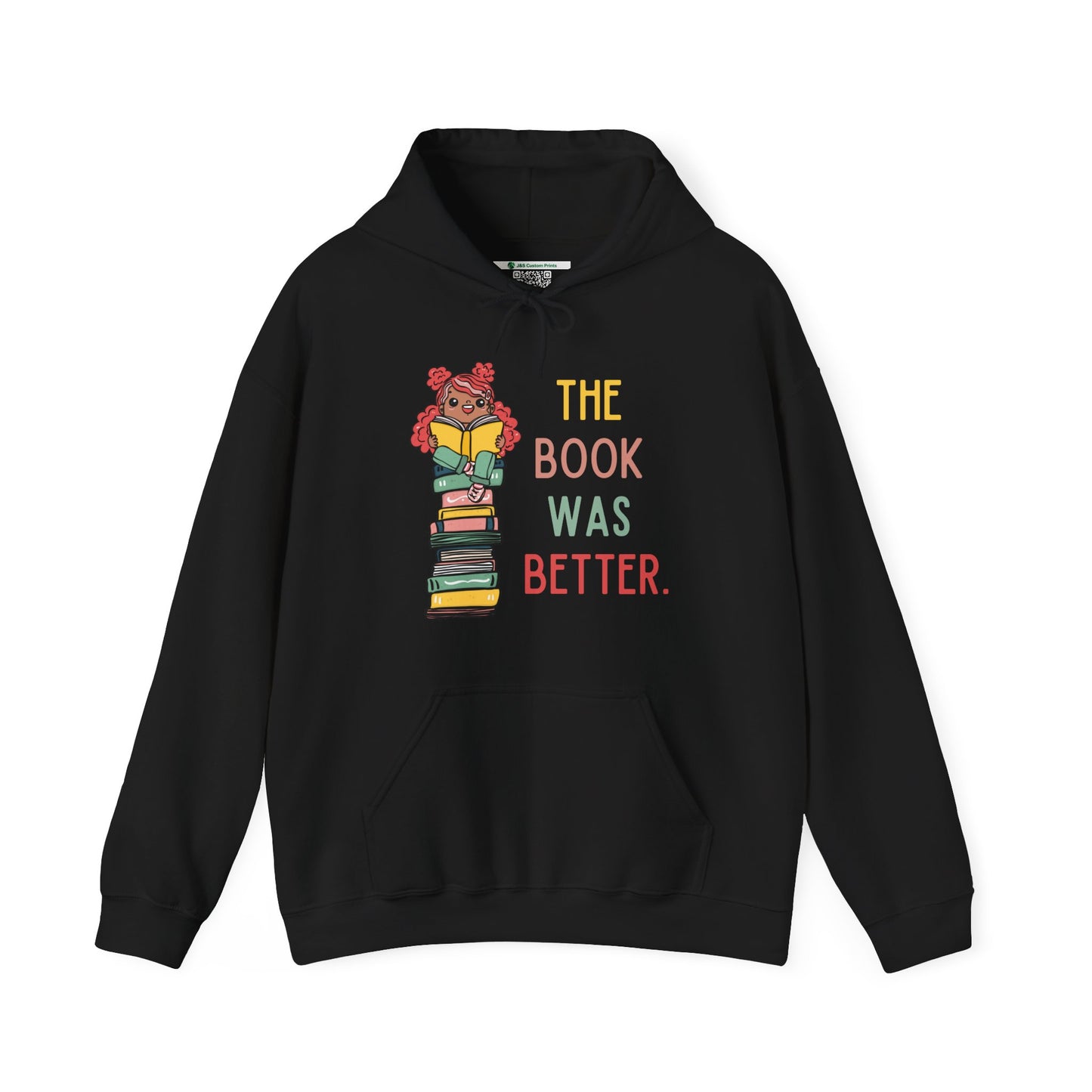 The Book Was Better [1] (Adult Unisex Hooded Sweatshirt)