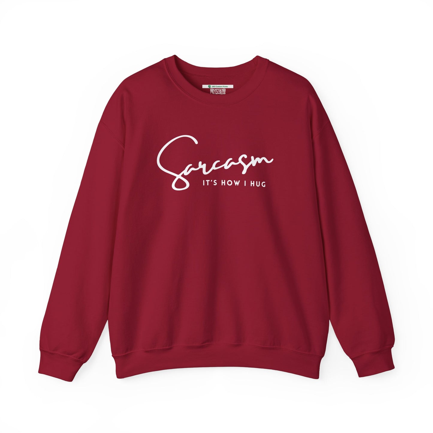 Sarcasm (Adult Unisex Crewneck Sweatshirt)