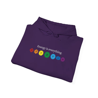 Energy is Everything -- Chakras (Adult Unisex Hooded Sweatshirt)