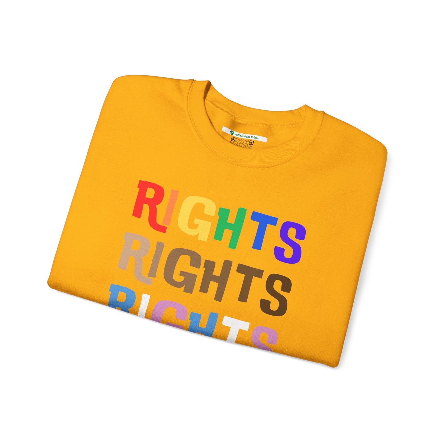Equal Rights (Adult Unisex Crewneck Sweatshirt)