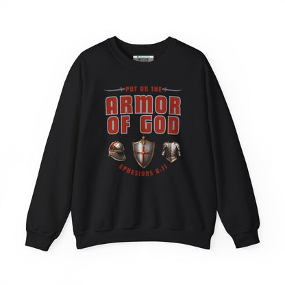 Armor Of God (Adult Unisex Crewneck Sweatshirt)