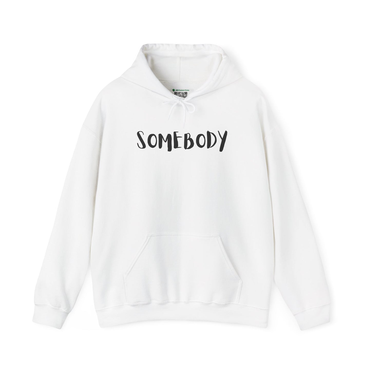 Matching Couple's Set -- "Somebody" (Adult Unisex Hooded Sweatshirt)