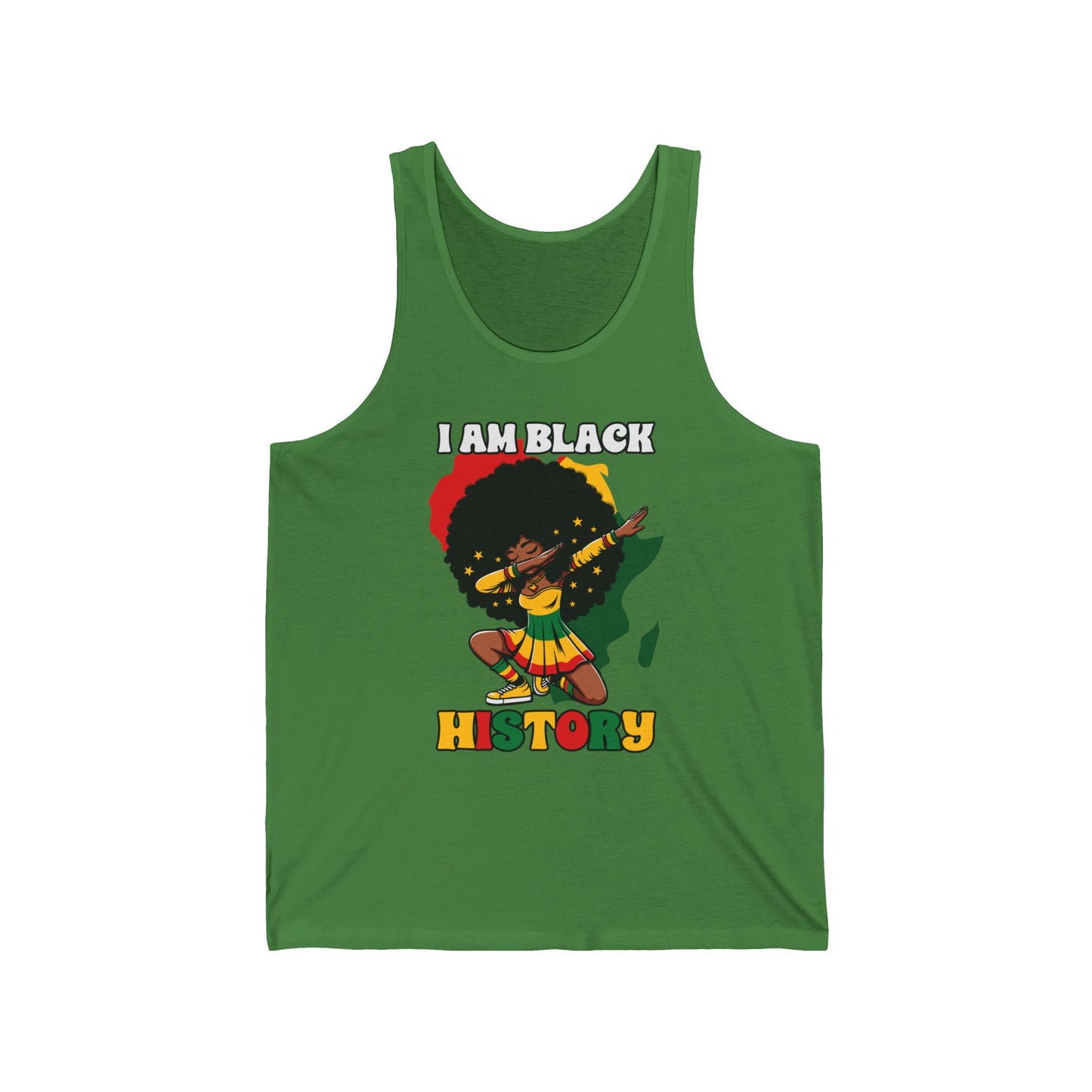 I Am Black History (Adult Unisex Tank Top) - J&S Custom Prints