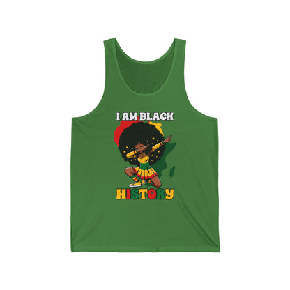 I Am Black History (Adult Unisex Tank Top) - J&S Custom Prints