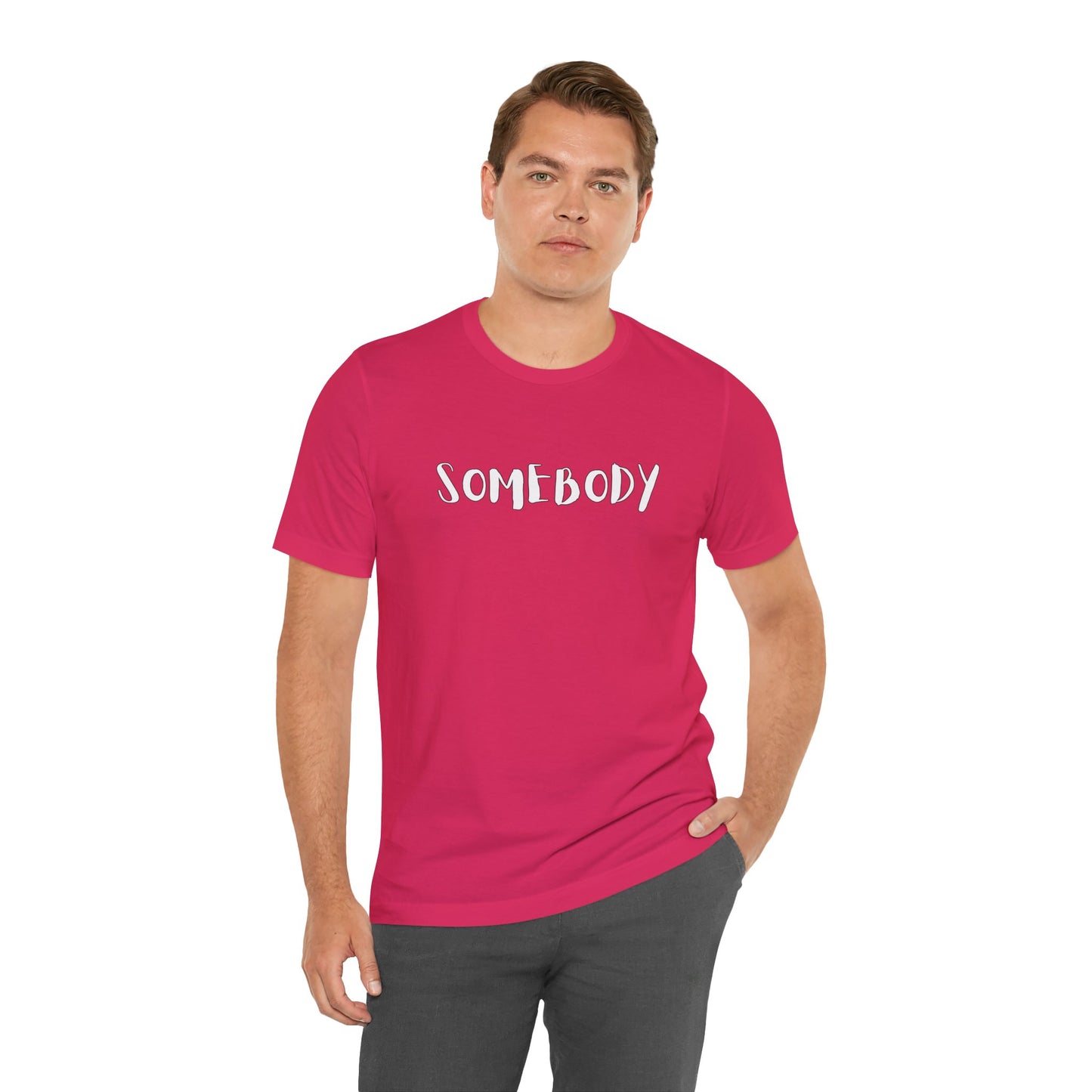 Matching Couple's Set -- "Somebody" (Adult Unisex Tee)