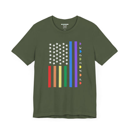 Pride Flag (Adult Unisex Tee)