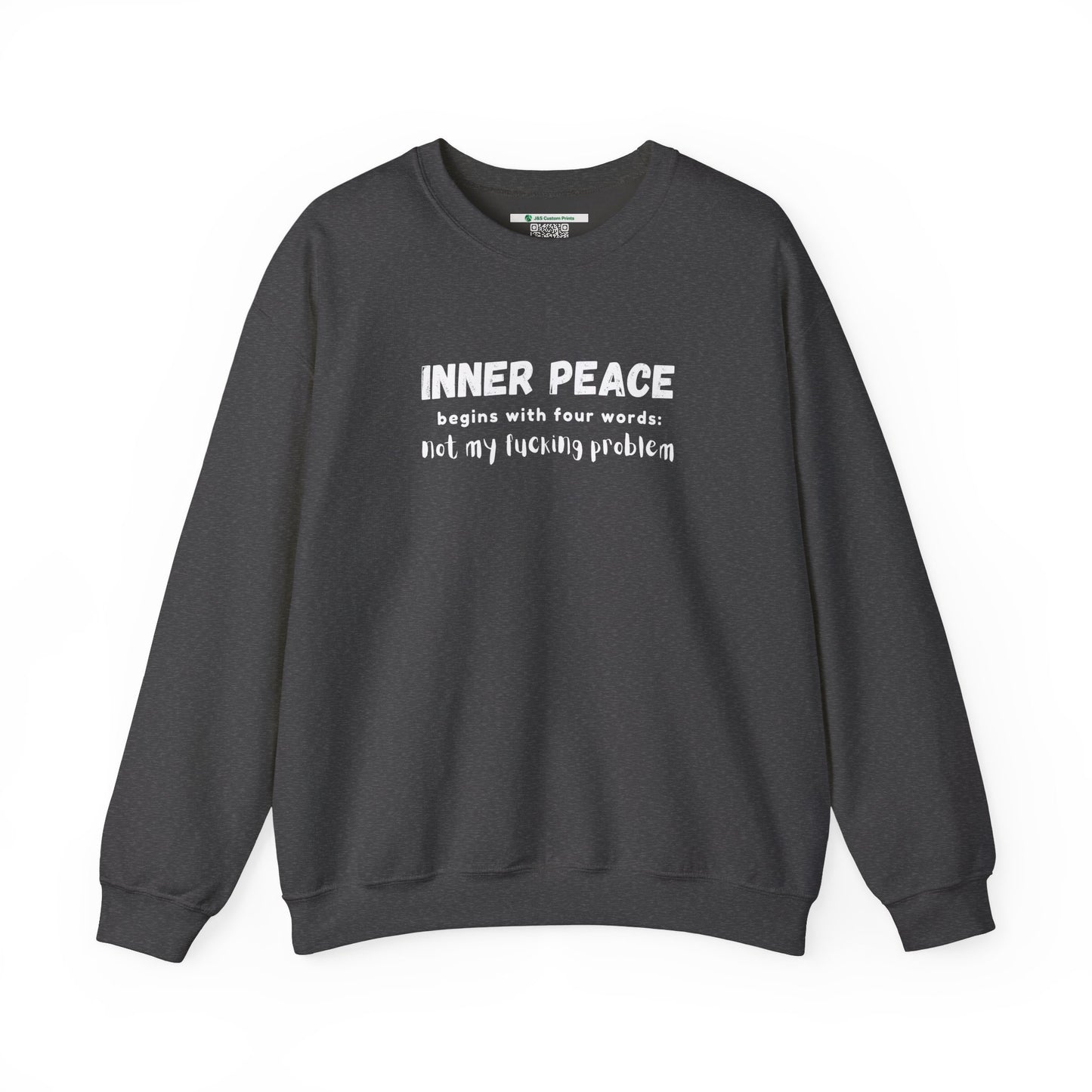 Inner Peace (Adult Unisex Crewneck Sweatshirt)