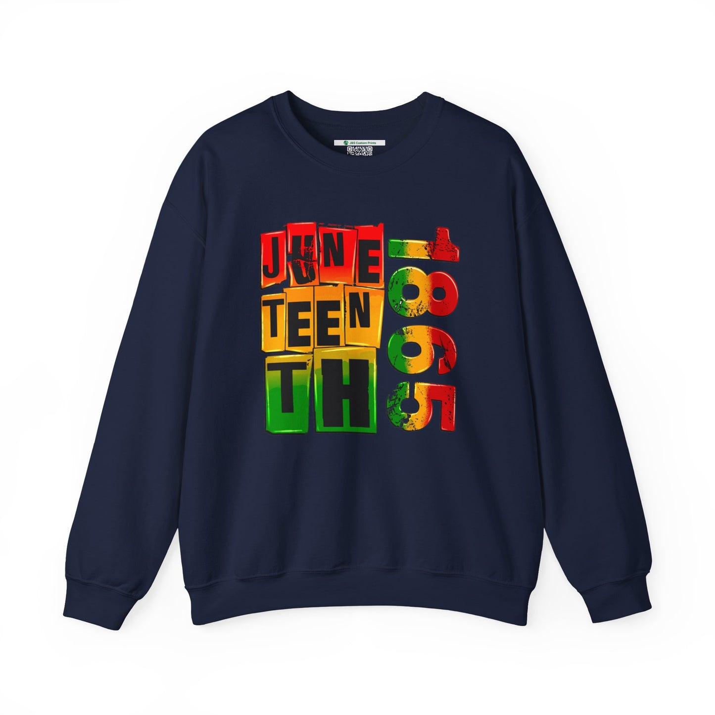 Juneteenth 1865 (Adult Unisex Crewneck Sweatshirt)
