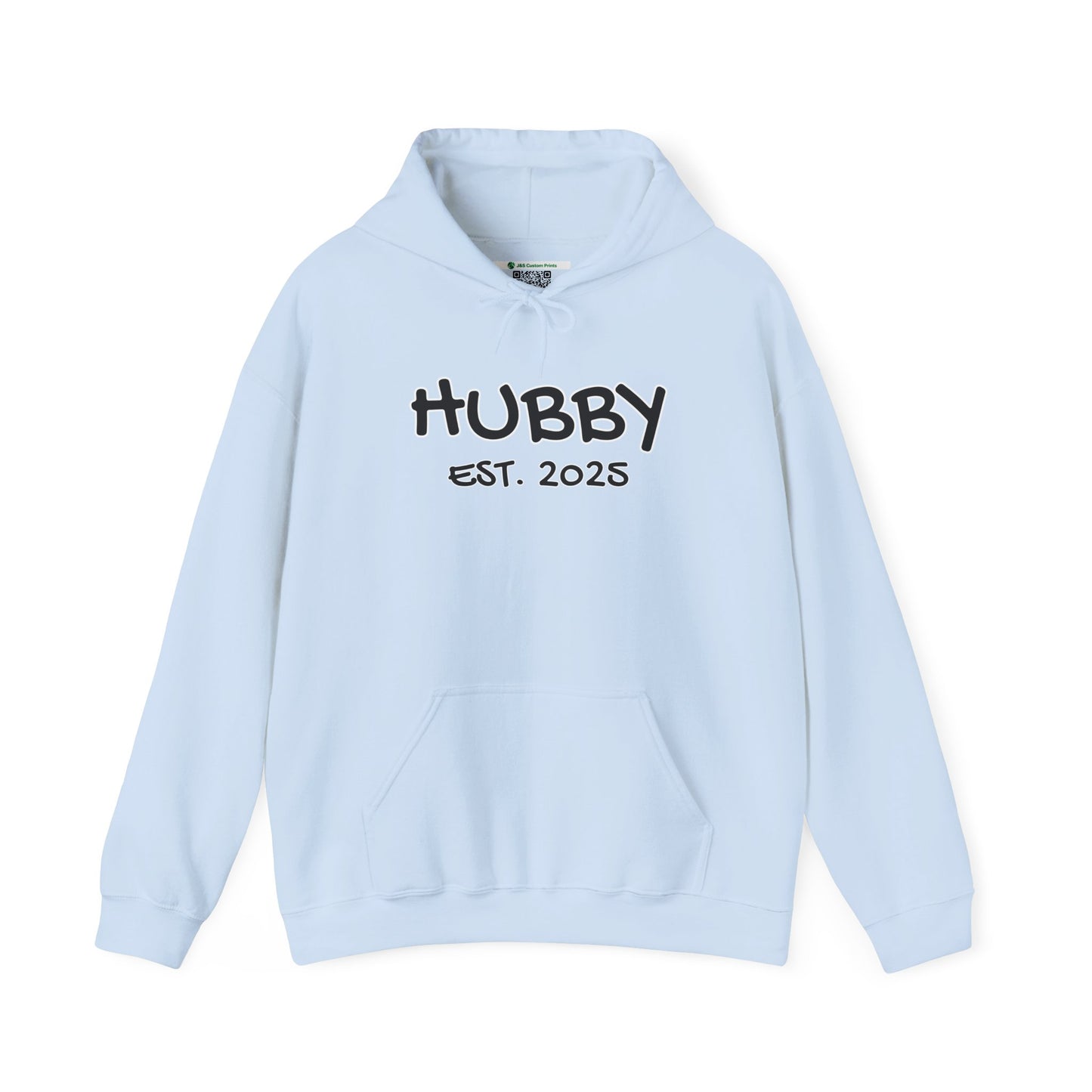 Matching Marriage Set -- "Hubby" (Adult Unisex Hooded Sweatshirt)