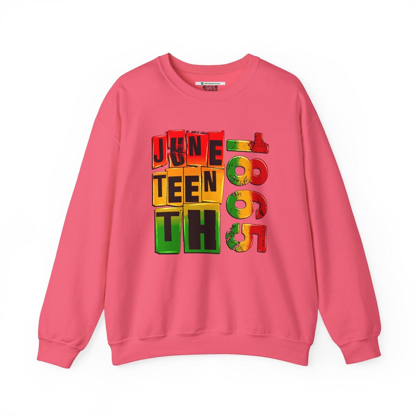 Juneteenth 1865 (Adult Unisex Crewneck Sweatshirt)