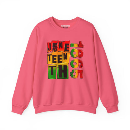 Juneteenth 1865 (Adult Unisex Crewneck Sweatshirt)