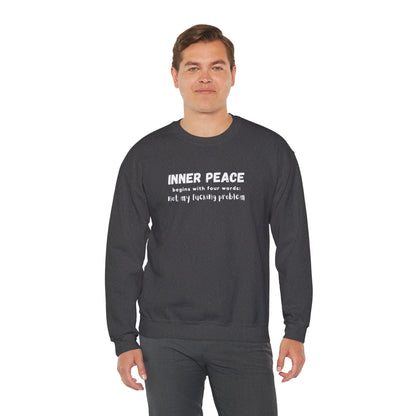 Inner Peace (Adult Unisex Crewneck Sweatshirt)