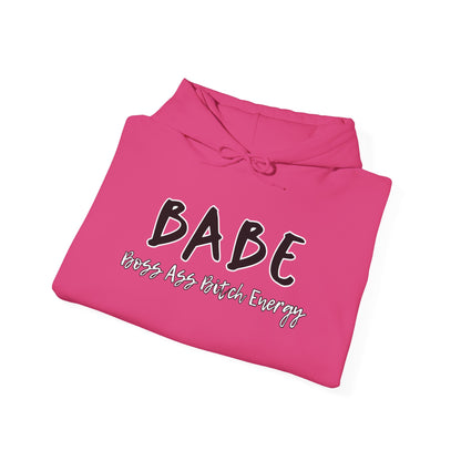 BABE (Adult Unisex Hooded Sweatshirt)