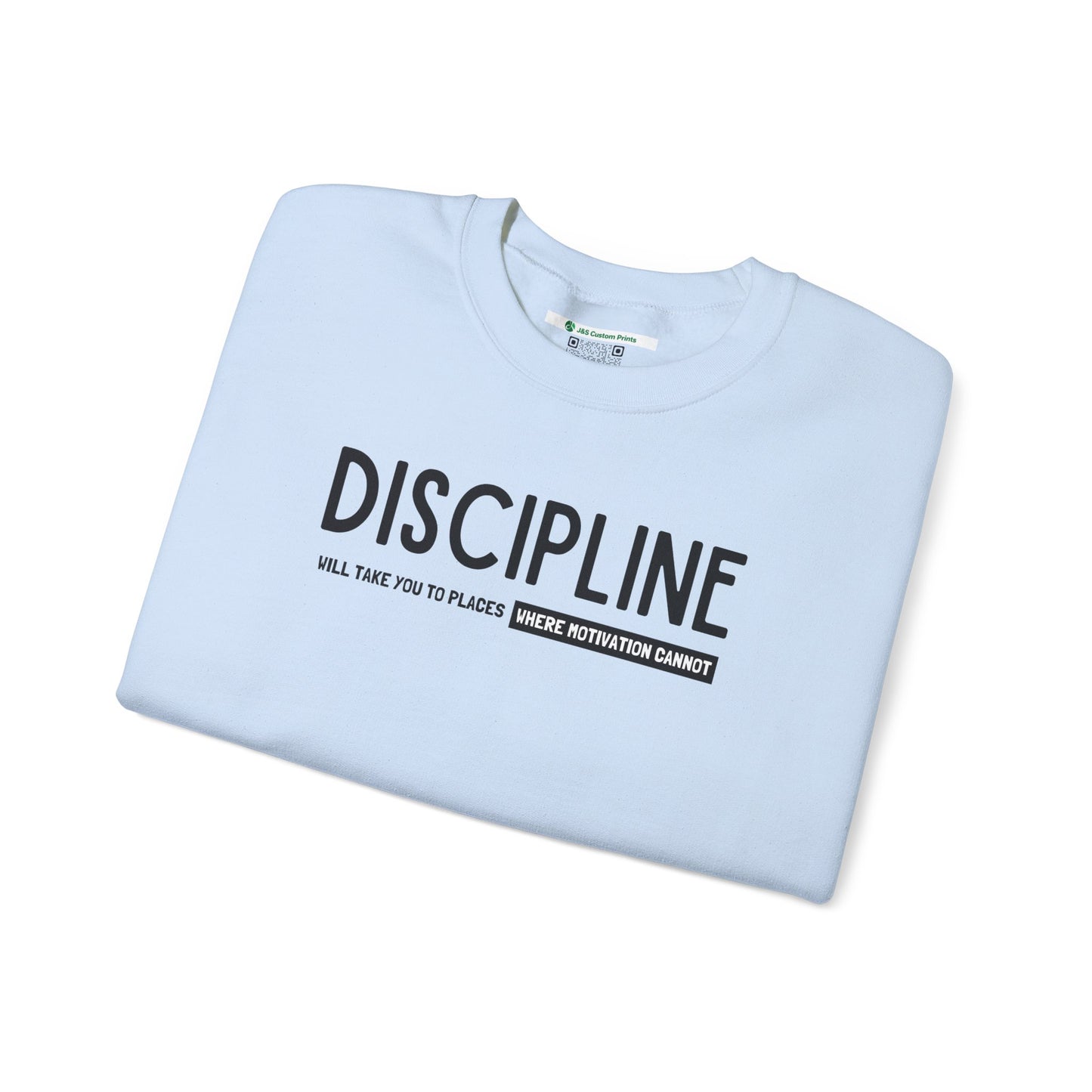Discipline (Adult Unisex Crewneck Sweatshirt)
