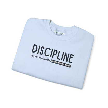 Discipline (Adult Unisex Crewneck Sweatshirt)