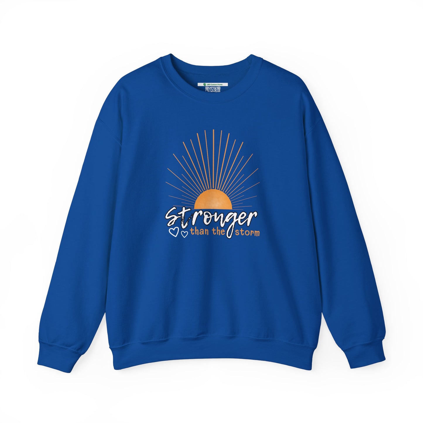 Stronger Than the Storm (Adult Unisex Crewneck Sweatshirt)