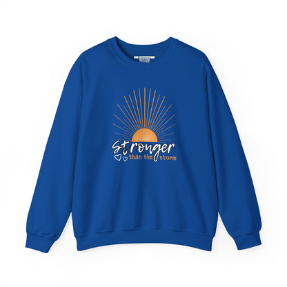 Stronger Than the Storm (Adult Unisex Crewneck Sweatshirt)