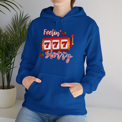 Feelin' Slotty (Adult Unisex Hooded Sweatshirt)