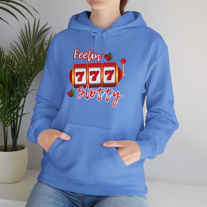 Feelin' Slotty (Adult Unisex Hooded Sweatshirt)