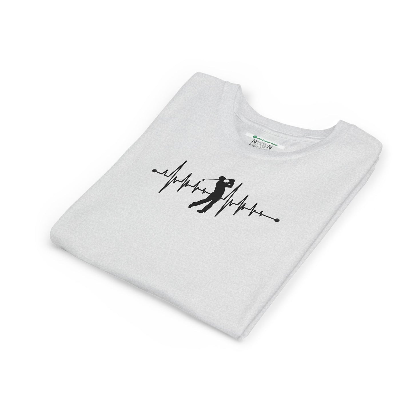 Golf Heartbeat (Youth Unisex Tee)