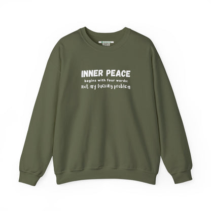 Inner Peace (Adult Unisex Crewneck Sweatshirt)