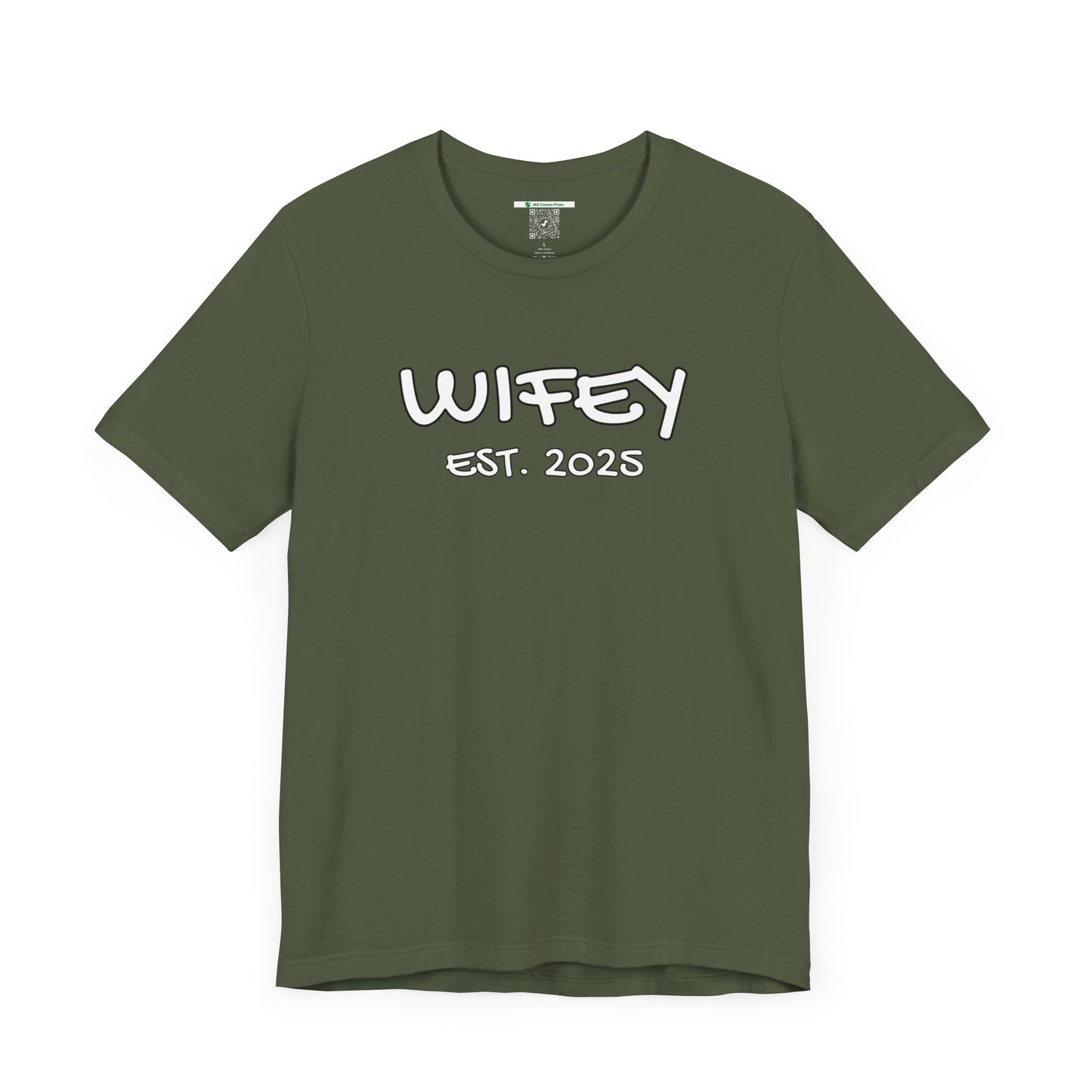 Matching Marriage Set -- "Wifey" (Adult Unisex Tee)