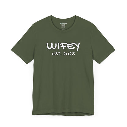 Matching Marriage Set -- "Wifey" (Adult Unisex Tee)