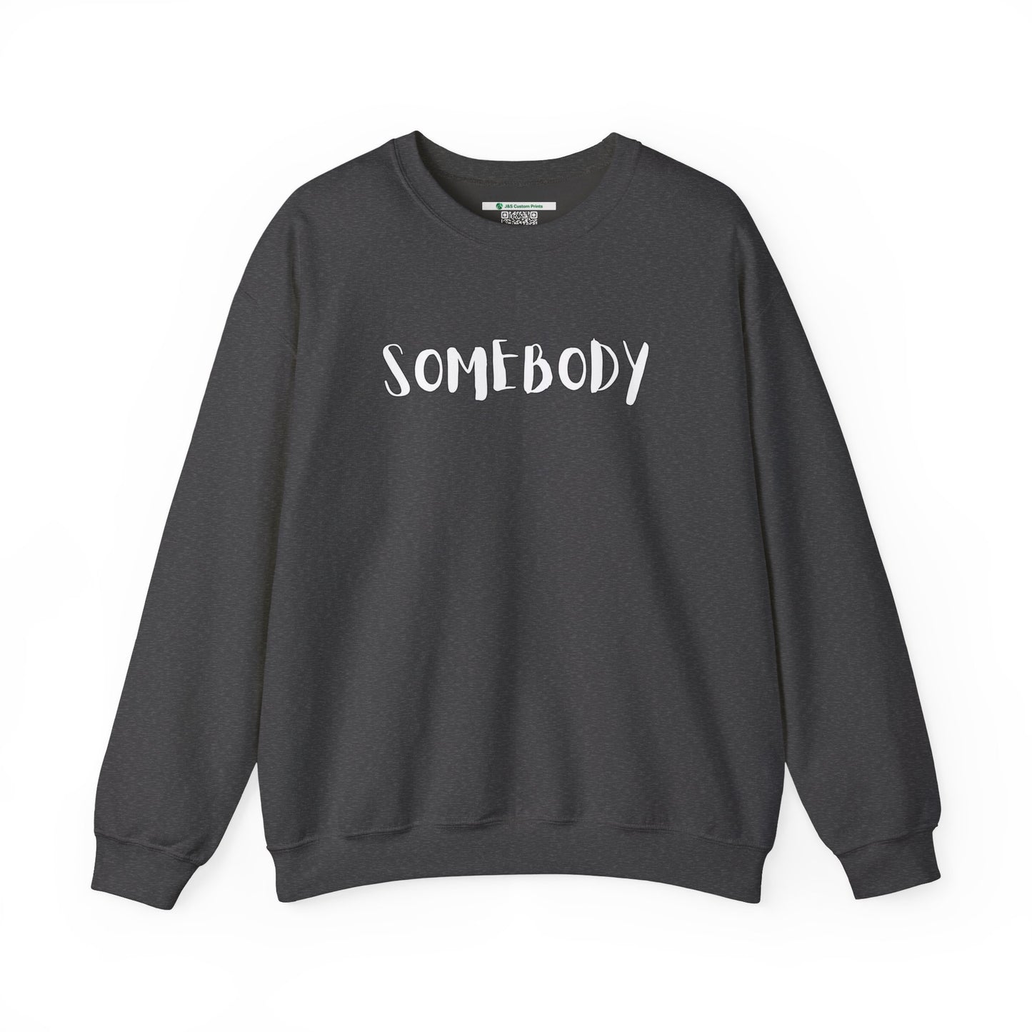 Matching Couple's Set -- "Somebody" (Adult Unisex Crewneck Sweatshirt)