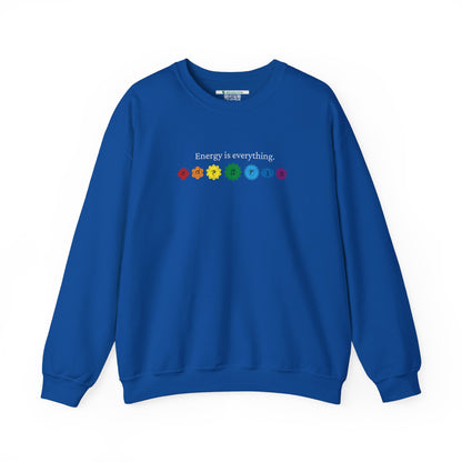 Energy is Everything -- Chakras (Adult Unisex Crewneck Sweatshirt)