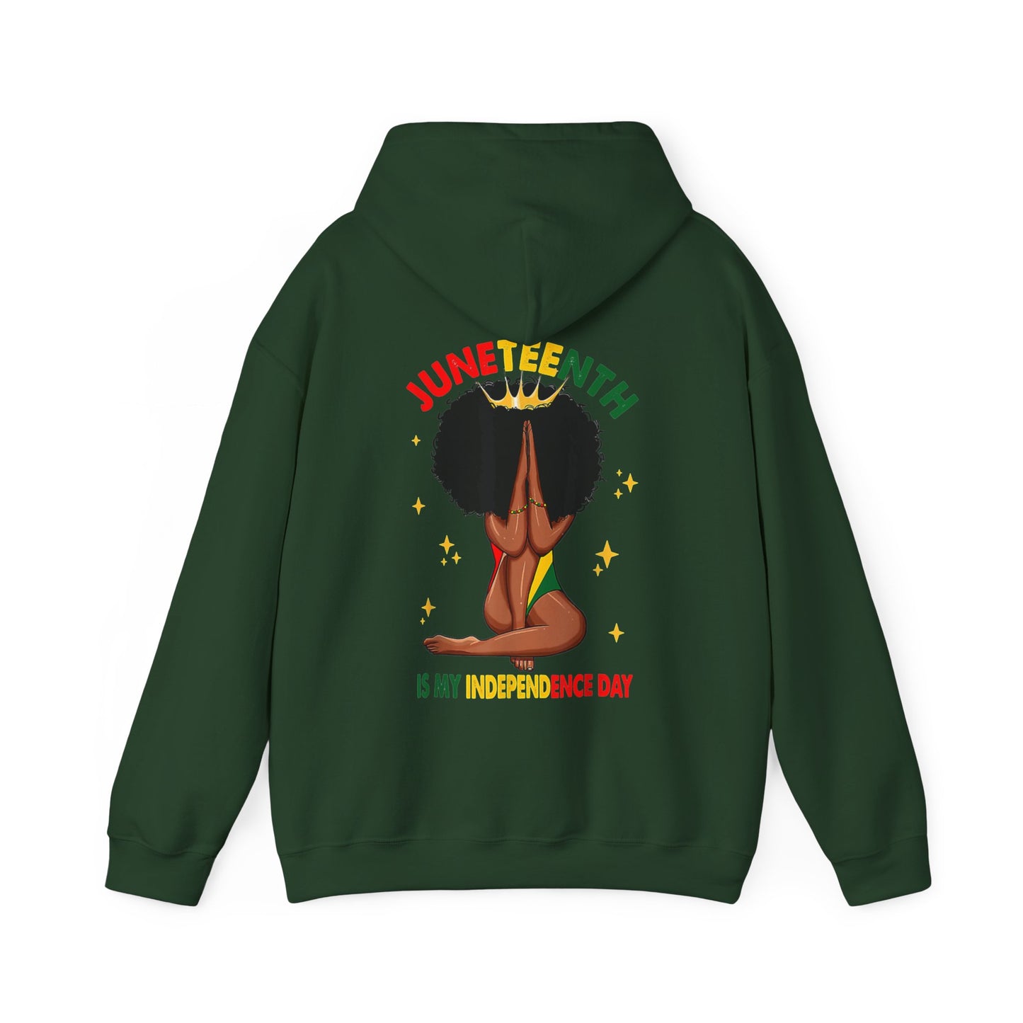 Juneteenth -- My Independence Day (Adult Unisex Hooded Sweatshirt)