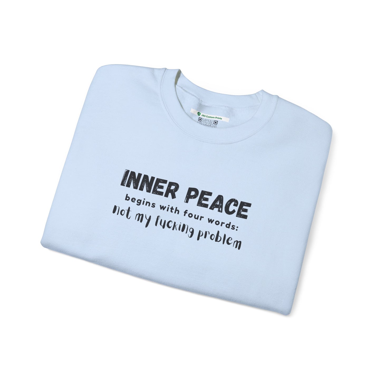 Inner Peace (Adult Unisex Crewneck Sweatshirt)