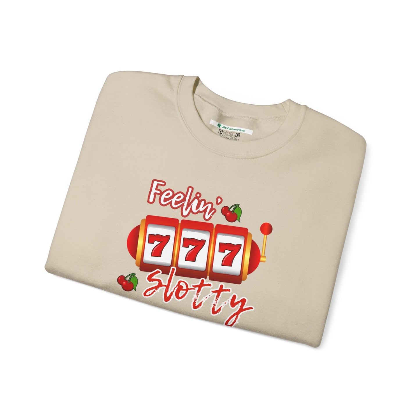 Feelin' Slotty (Adult Unisex Crewneck Sweatshirt)