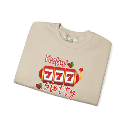 Feelin' Slotty (Adult Unisex Crewneck Sweatshirt)