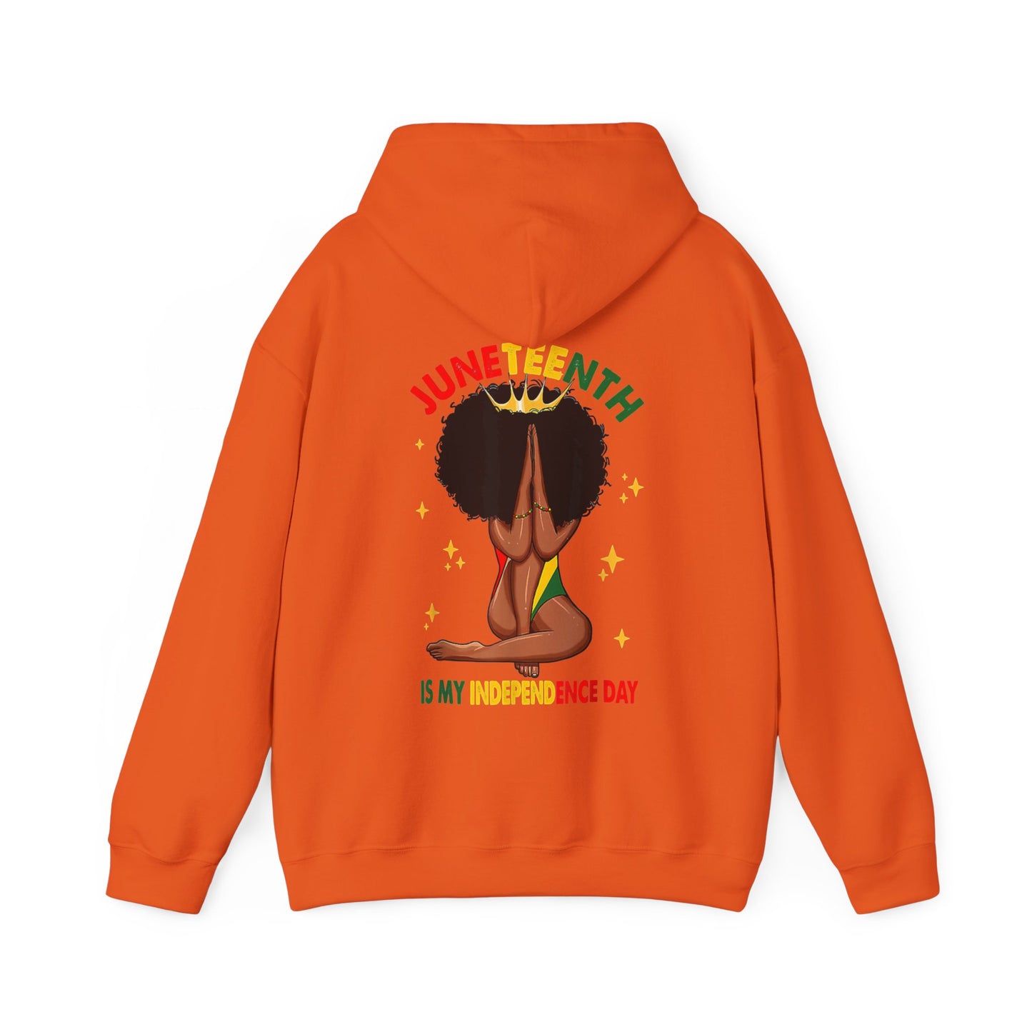 Juneteenth -- My Independence Day (Adult Unisex Hooded Sweatshirt)