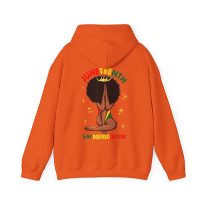 Juneteenth -- My Independence Day (Adult Unisex Hooded Sweatshirt)