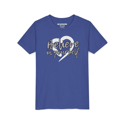 Believe In Yourself -- Gray (Youth Unisex Tee)