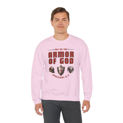 Armor Of God (Adult Unisex Crewneck Sweatshirt)
