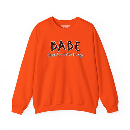BABE (Adult Unisex Crewneck Sweatshirt)