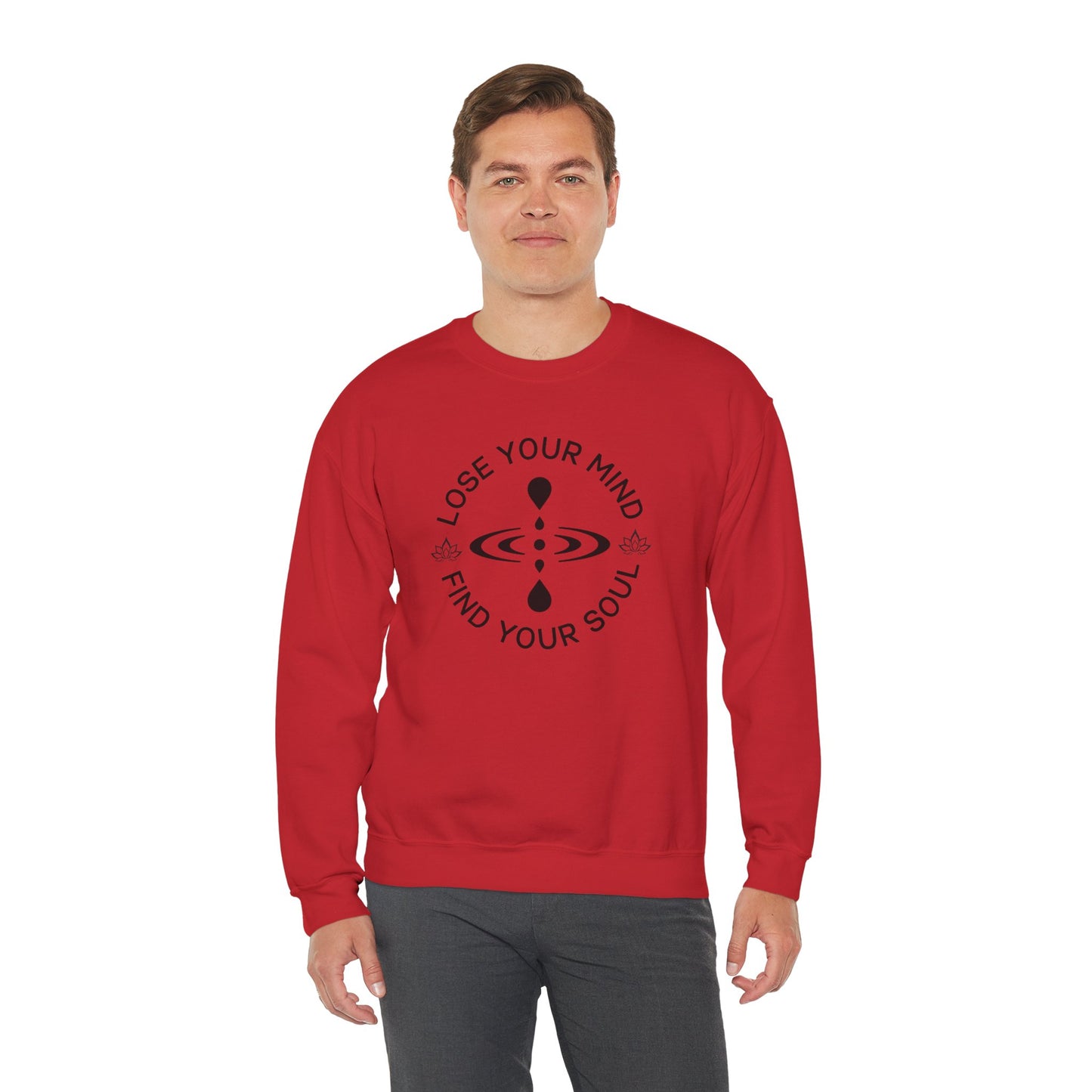 Mindful Awareness -- Icon (Adult Unisex Crewneck Sweatshirt)