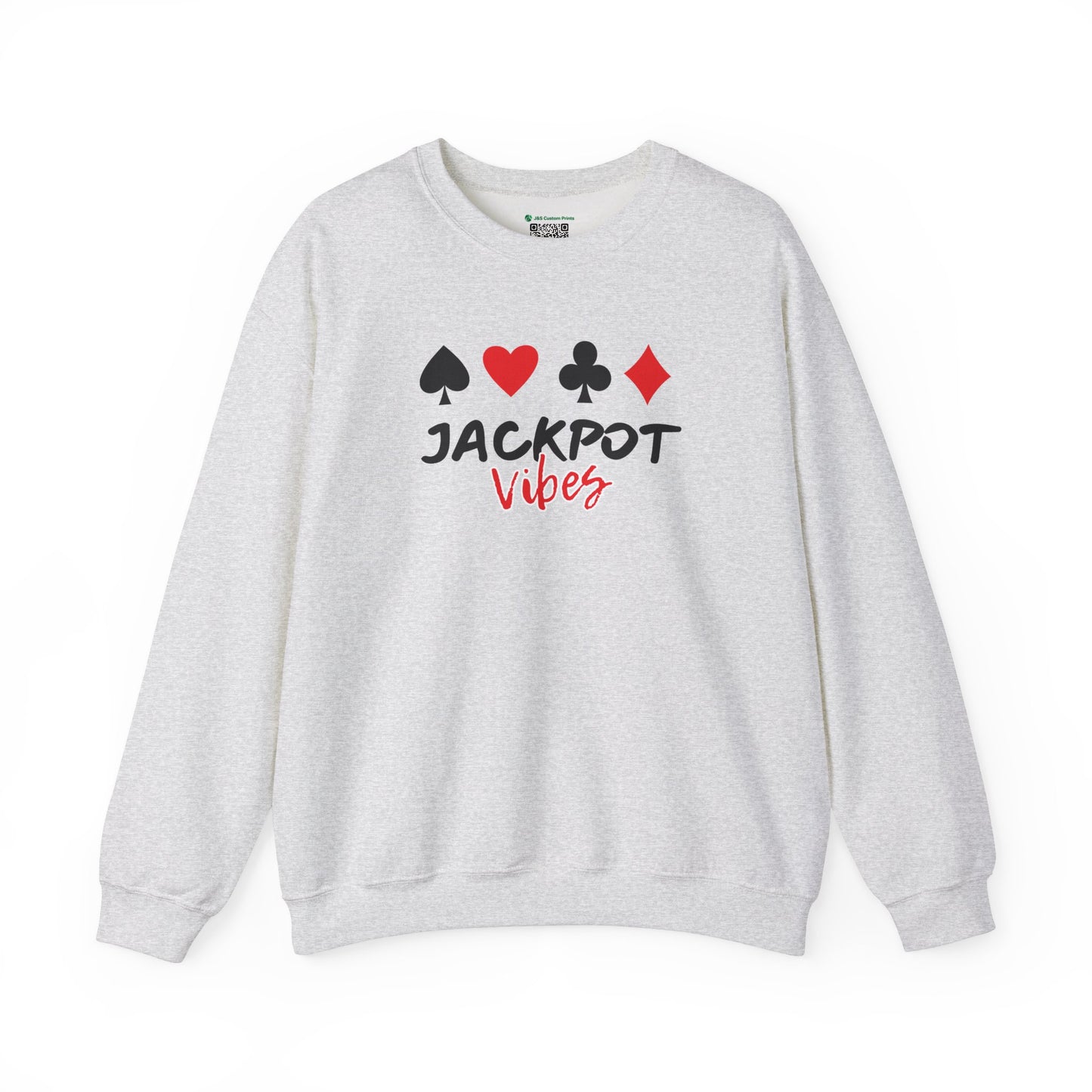 Jackpot Vibes (Adult Unisex Crewneck Sweatshirt)