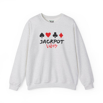 Jackpot Vibes (Adult Unisex Crewneck Sweatshirt)