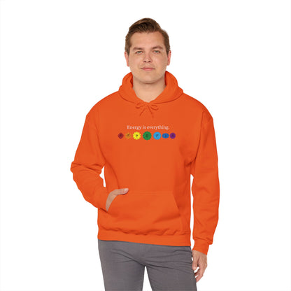 Energy is Everything -- Chakras (Adult Unisex Hooded Sweatshirt)