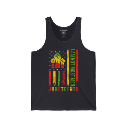 Juneteenth -- Not Most Men (Adult Unisex Tank Top)