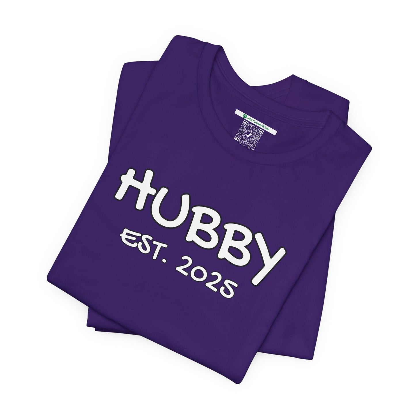 Matching Marriage Set -- "Hubby" (Adult Unisex Tee Shirt)