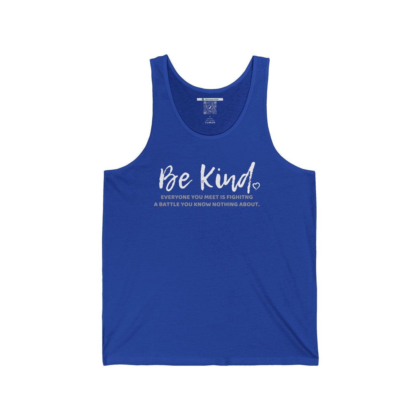 Be Kind (Adult Unisex Tank Top)